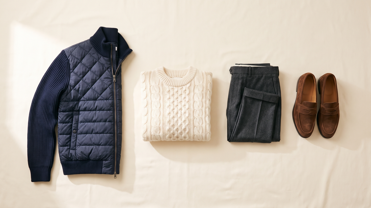 The Winter Look — the complete outfit