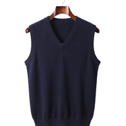 The Rutland — Merino Vest — Navy Blue