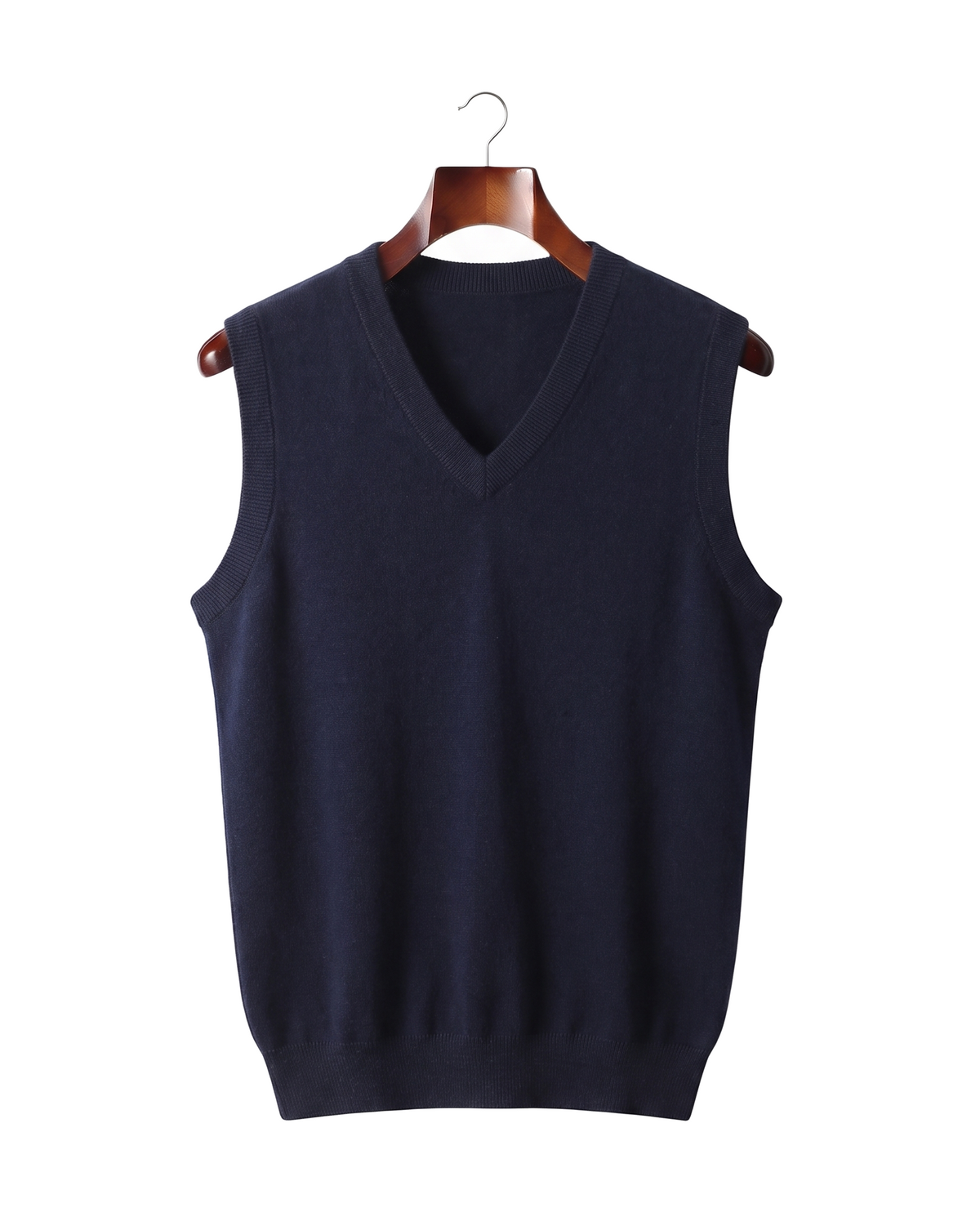 The Rutland — Merino Vest — Navy Blue