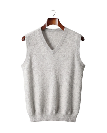 The Rutland — Merino Vest — front