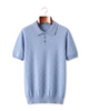 The Belgrave — Cashmere Knit Polo — front