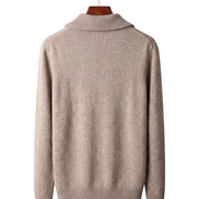 The Whitby — Merino Half-Zip — back