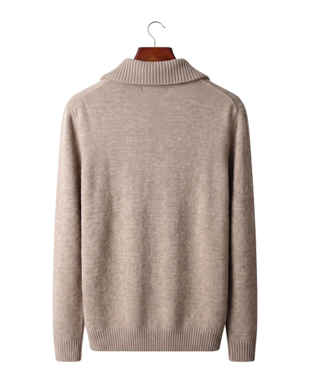 The Whitby — Merino Half-Zip — back