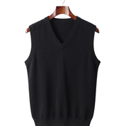 The Rutland — Merino Vest — Black