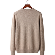 The Malvern — Cable Crewneck — back