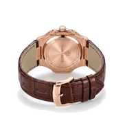 The Ascot — Leather Strap Watch — back