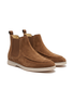 The Ashby suede Chelsea boot, three-quarter front view of the pair