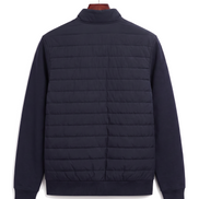The Kensington — Quilted Knit Hybrid Jacket — back