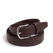 The Chester — Leather Belt — front