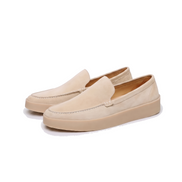 Cornwall suede loafers three-quarter front