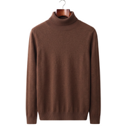 The Langham — Merino Rollneck — Brown
