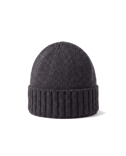 The Fairfax — Cashmere Beanie — Charcoal