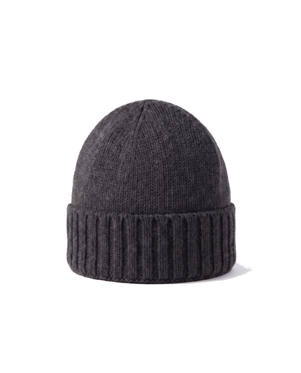 The Fairfax — Cashmere Beanie — Charcoal