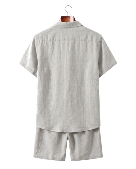 The Portland — Short-Sleeve Set — back