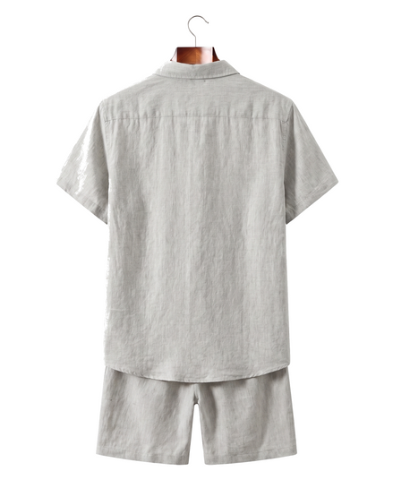 The Portland — Short-Sleeve Set — back