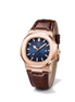 The Ascot — Leather Strap Watch — front