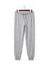The Grafton merino joggers, front on hanger