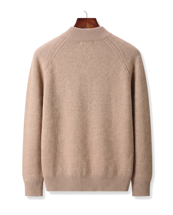 The Ledbury cashmere overshirt, back on hanger
