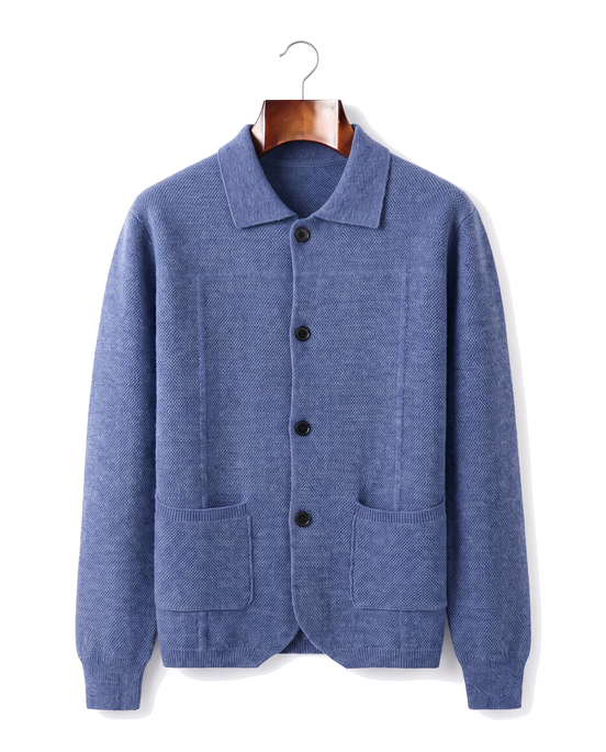 The Blenheim — Merino Overshirt — front
