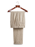 The Somerset — Pleated Linen Trousers — front