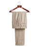 The Somerset — Pleated Linen Trousers — front