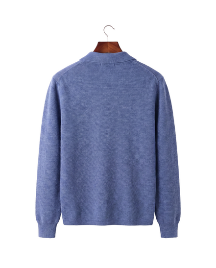 The Blenheim — Merino Overshirt — back