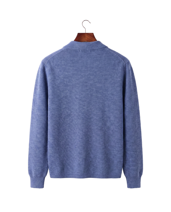 The Blenheim — Merino Overshirt — back