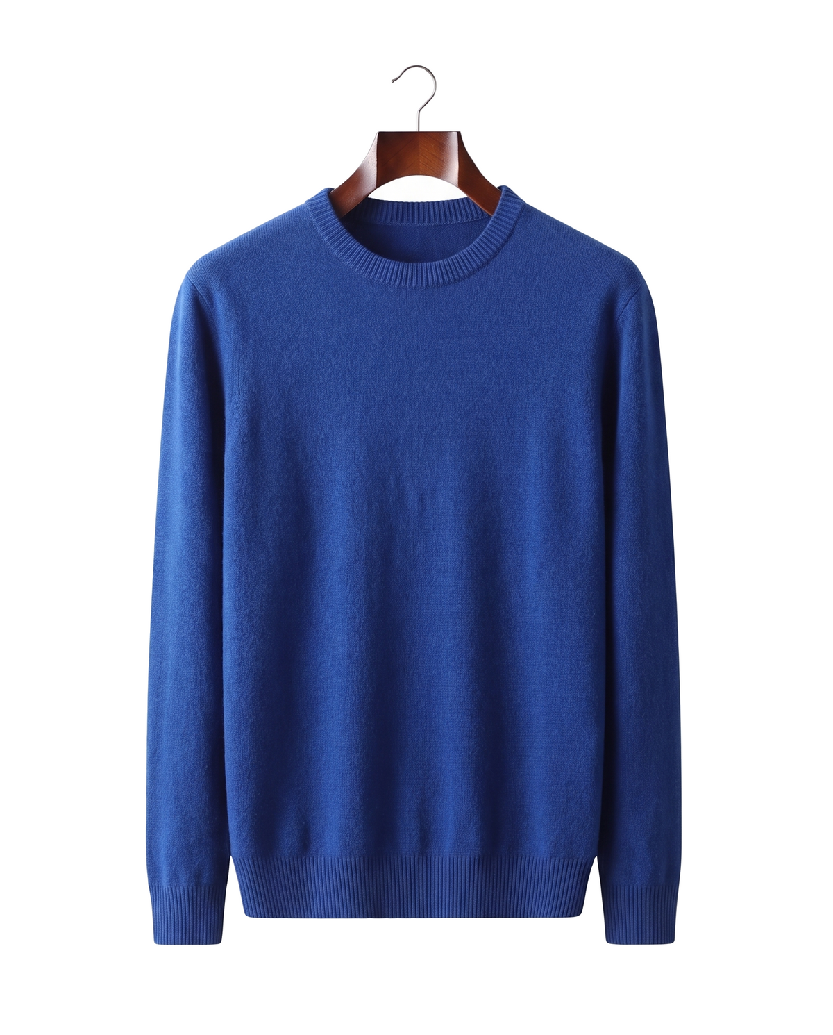 The Berkeley — Merino Crewneck — Blue