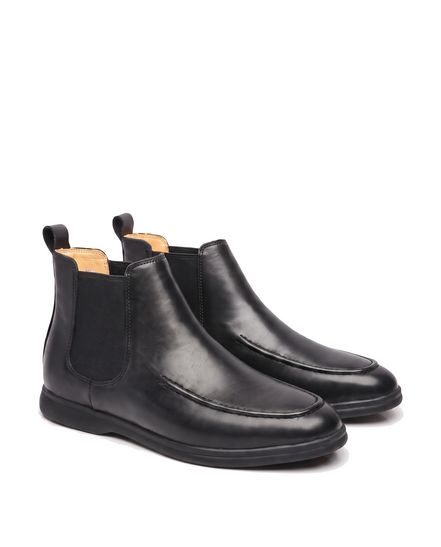 The Albany — Leather Chelsea Boots — front