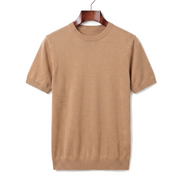 The Hanbury — Knitted Crewneck Tee — front