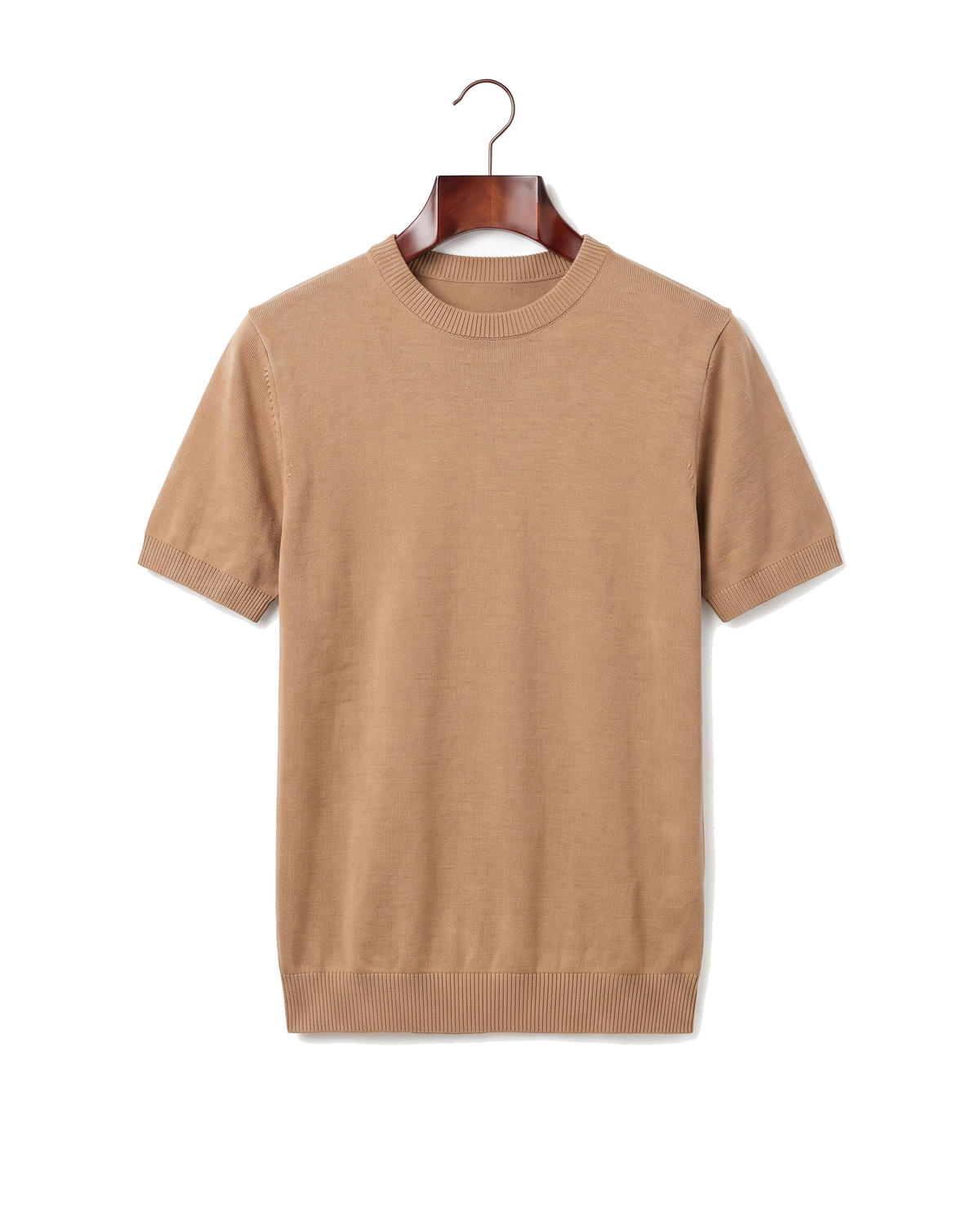 The Hanbury — Knitted Crewneck Tee — front