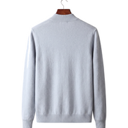 The Cavendish — Merino Zip Cardigan — back