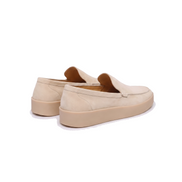 The Cornwall suede city loafers, rear view