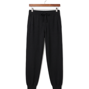 The Grafton merino joggers — Black