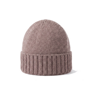 The Fairfax — Cashmere Beanie — front