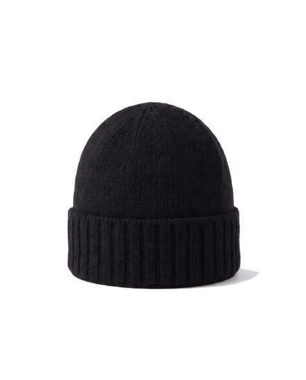 The Fairfax — Cashmere Beanie — Black