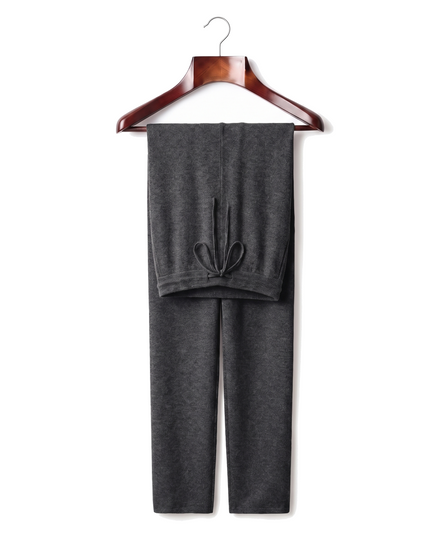 The Ludlow — Merino Trousers — Dark Grey
