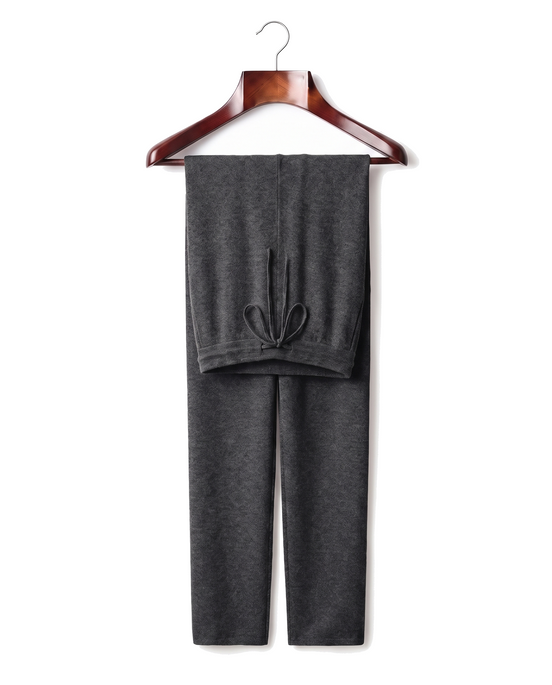 The Ludlow — Merino Trousers — Dark Grey