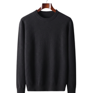The Berkeley — Merino Crewneck — Black
