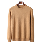 The Berkeley — Merino Crewneck — Camel