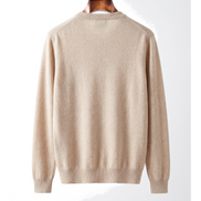 The Cheltenham cashmere henley, back on hanger