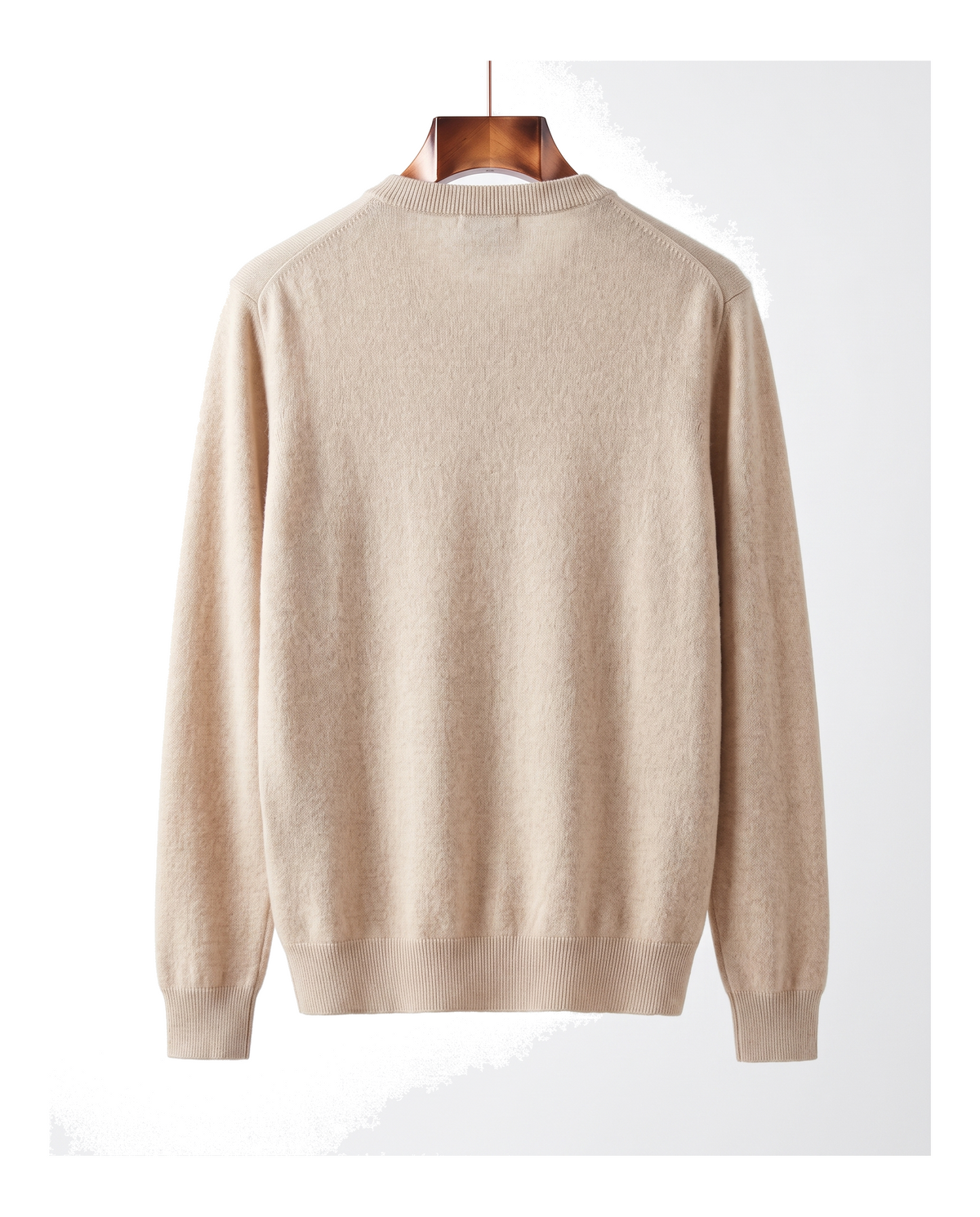 The Cheltenham cashmere henley, back on hanger