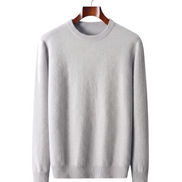 The Berkeley — Merino Crewneck — Light Gray