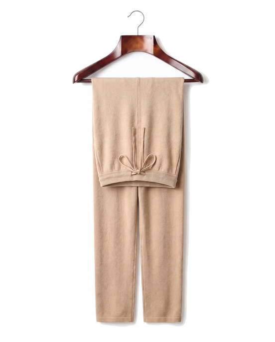 The Ludlow — Merino Trousers — Beige