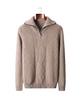 The Whitby — Merino Half-Zip — front