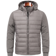 The Norfolk — Hybrid Down Jacket — Gray