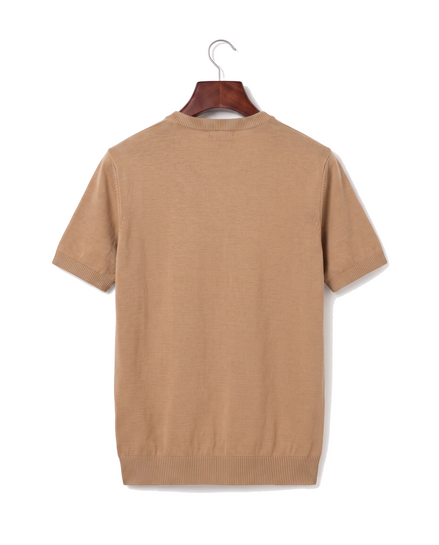 The Hanbury — Knitted Crewneck Tee — back
