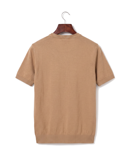 The Hanbury — Knitted Crewneck Tee — back