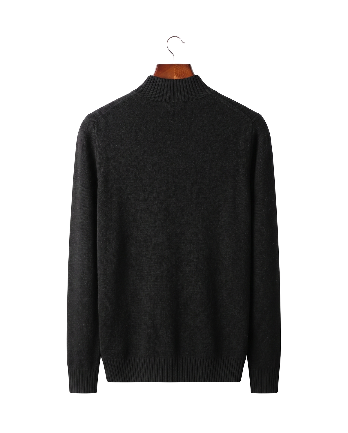 The Grosvenor — Cashmere Mock Neck Jumper — back
