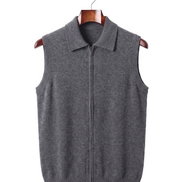 The Windsor — Cashmere Gilet — Charcoal
